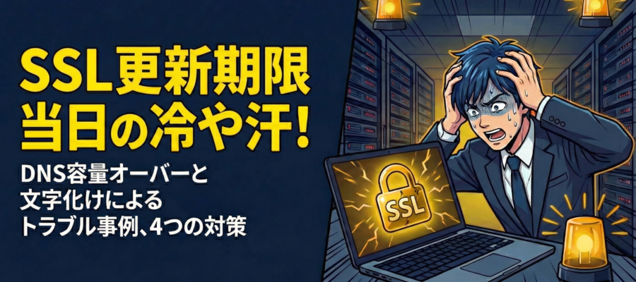 SSL更新期限当日の冷や汗！
